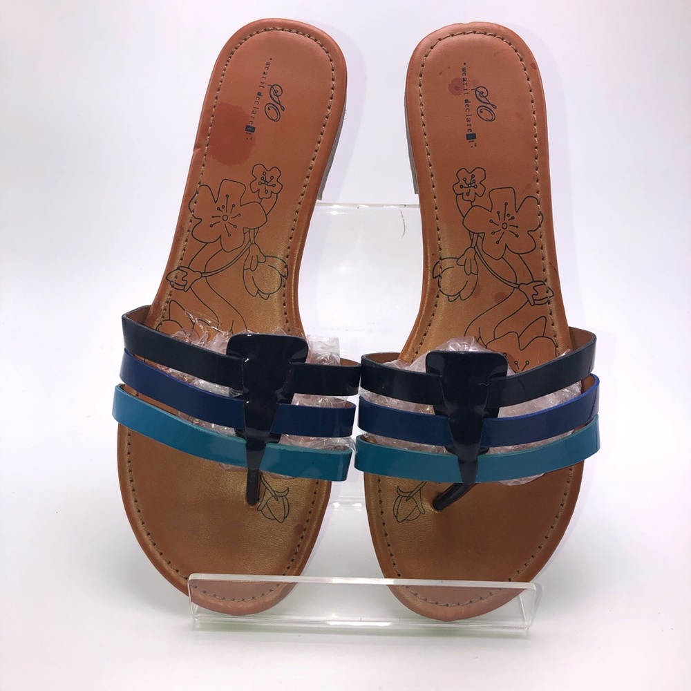 SO BLUE SANDAL SIZE 8